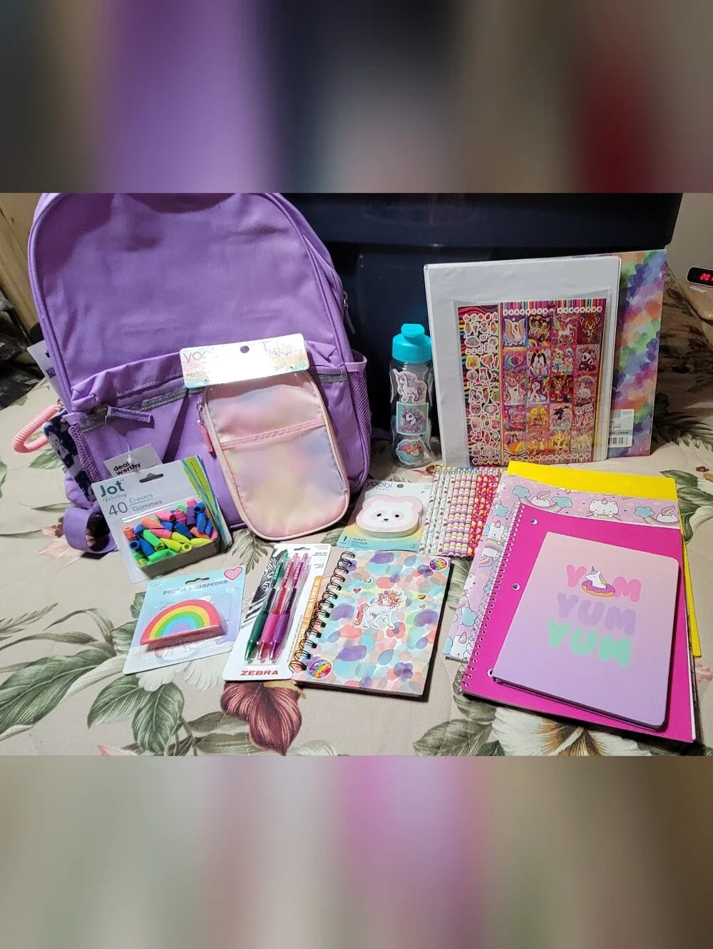 820- Magical Unicorn Themed Backpack & Supplies